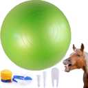 40 Inch Horse Ball Toy Mega Herding Ball Giant Horse Soccer, Pump Included (Green)