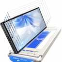 WSKEN 4 Pack Front Screen Protector for Samsung Galaxy Z Fold 7 - [Auto Dust Remove] [Zero Bubble] [NO.1 Top 9H+ Tempered Glass] 8K HD 12X Shatterproof Case Friendly,Easy Installation