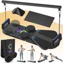 HosculAB Pilates Board - Pilates Reformer Set, 7 in 1 Pilates Boards for Home Workout, Portable and Foldable Pilates Reformers Machine, Multifunctional Pilates Board for Women