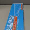 iClever BK10 Bluetooth Keyboard, Wireless Rechargeable Ultra-Slim Keyboard with Long Battery Life, Compatible with iOS, Android, Windows, Mac for iPad, Tablet, Laptop, PC, Phone (Silver Black)