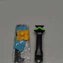 Caulking Tool 5 in 1 Silicone Caulking Grout Removal Sealant Finishing Tool with Grout Scraper, 6 Exchange Silicone Pads, Adhesive Residue Scraper Seam Repair Kit for Kitchen Bathroom (Green)