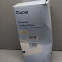 Casper Sleep Essential Cooling Pillow, Standard Size Cooling Cover, Medium Soft Feel, Down-Alternative Fill, Supports Side, Back & Stomach Sleepers