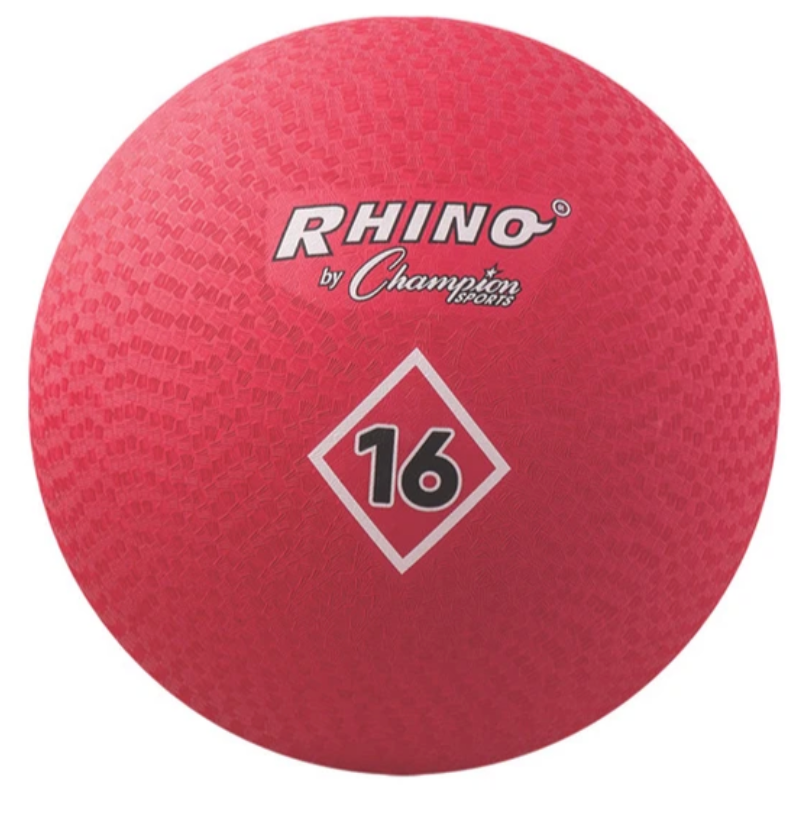 Champion Sports Rhino 16" Playground Ball Kick ball