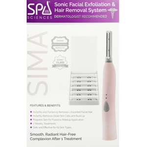 Spa Sciences Sonic Facial Exfoliation & Hair Removal System
1 each