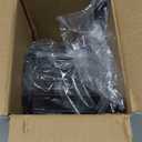 Kadolina Shower Caddy Hanging, Bathroom Shower Rack, Bathroom Organizer with Soap Dish, Over The Showerhead Caddy with Hooks for Razor/Sponge, Black [Patented]