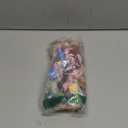 Niceye Baby Hair Clips - 24 Pcs Fully Lined Hair Bow Clips for Fine Hair Cotton Tiny Hair Barrettes for Infants, Toddlers, and Little Girls (White)