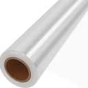 Clear Cellophane Wrap Roll (31.5 in x 100 ft) - 3 Mil Thicken Cellophane Roll,Cellophane Bags Large,Wrapping Paper for Flower Gift Baskets Wrap (31.5" fold into 16")