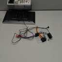 10.1 inch Single Din Car Stereo with CarPlay and Android Auto, 10 inch Touch Screen Radio with Mirror Link/1080P/EQ Audio/SWC/Bluetooth +Backup Camera+MIC