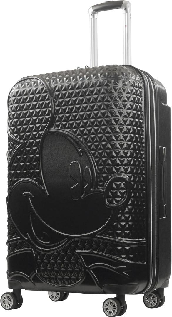 30" Black Disney Mickey Mouse Rolling Suitcase by Ful Luggage