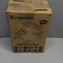 Forbena Toddler Step Stool for Bathroom Sink, 2 Step Stool for Kids Toilet Potty Training, Non-Slip Toddlers Baby Child Kid Plastic Poop Stools with Handle for Kitchen Counter Bed (White-Grey)