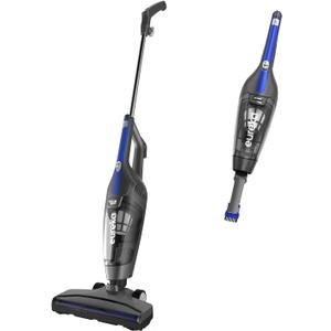 Eureka Corded Stick Vacuum Cleaner for Home Pet Hair, Lightweight Stick Vacuum Cleaner with Powerful Suction for Carpet Tile and Hard Floor, Blue, 3-in-1 Handheld Vac NES312