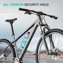 Bike Water Bottle Holder Bicycle Cage for Mountain Road MTB Gravel Adult Bikes Cycling Universal Carrier Rack 2 Pack Aluminum Alloy Ultralight Kettle Drink Accessories Greenish Cyan