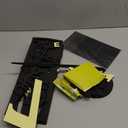 Lucktime Frameless DIY Large Wall Clock Modern 3D Mirror Digital Big Wall Clocks for Living Room Bedroom Office Hotel Home Wall Decor (Black)