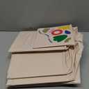 Collapsible Bathtub 29.517.79.8 in with Drain Plug - Foldable Bath Tub for Pets | Easy to Store, Lightweight for Home, Outdoor or Travel (White)