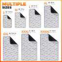 Hompet Washable Pee Pads for Dogs, 40"x26", 2-Pack Thick Heavy Absorbency Reusable Pee Pads Prevent Leakage Non-Slip, Pet Training Pads for Puppy Playpen, Crate, Potty, Floor, Bed, Sofa