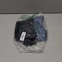 LafyKoly Women's One Piece Long Sleeve Rash Guard UV Protection Printed Surfing Swimsuit Swimwear Bathing Suit (X-Large, Black&blue&pink)