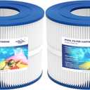 Membrane Solutions Spa Hot Tub Filter Replaces Compatible with PBF40, PBF40M, Bullfrog Wellspring 30 Coreless 10-00282, Spa Filter Replacement Cartridge - 2 Pack