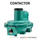 R622-DFF 2nd Stage Propane Regulator, 3/4" x 3/4" FNPT, 9-13" W.C. Outlet Pressure, 1,600,000 BTU/hr, for Commercial and Industrial LP Gas Systems