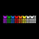 RydeSafe Reflective Decals - Butterflies Kit
