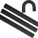 Replacement Cushion Grip Foam Tubing 12 Inches for Handle Grip Support for Canes and Pipes (Pack of 4)