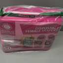 American Kennel Club Female Dog Wrap, Disposable Diapers with Wetness Indicator, Small, 50 Count (Small Waist Size 12 - 20 in)