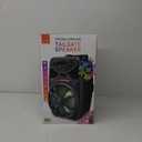 iLive Electronics Wireless Tailgate Party Speaker, LED Light Effects, Built-in Rechargeable Battery, Black (ISB380B)