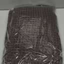 MIULEE Set of 2 Waffle Bathroom Rugs, Boho Bath Rugs Non Slip Washable, Super Absorbent Bath Mats, Ultra Soft Rubber Backed Shower Mats for Bathroom Floor, Tub, Chocolate, 17"x24"+18"x30"