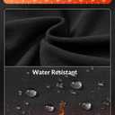 baleaf Women's Fleece Lined Leggings Waterproof Hiking Petite Pants Zipper Pockets Winter Thermal Warm Cold Weather (XL)