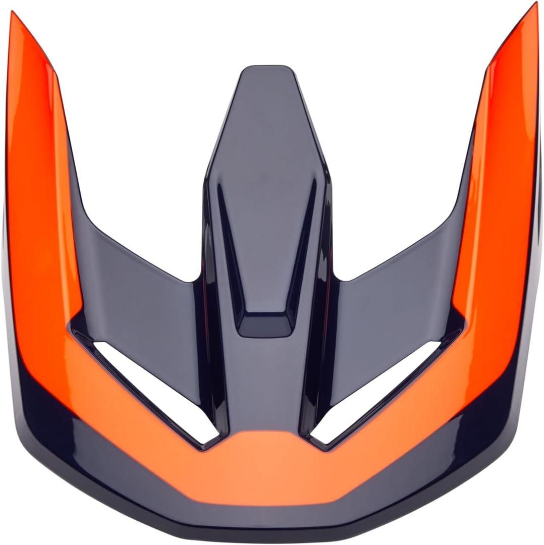 Fox Racing V1 Helmet Visor - Nitro (Large, Orange)