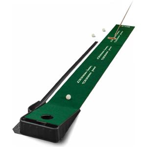 SKLZ Putting Green: Perfect Your Golf Skills with Realistic Home Practice - Improve Your Putting Stroke, Lower Your Scores, and Enjoy Convenient, Training Anytime, Anywhere!, 9 Feet X 16.25"