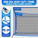 Golf Net with Extra Striking Net, Heavy Duty Golf Practice Hitting Net, 12ft x7ft