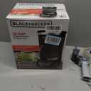 BLACK+DECKER 12-Cup Digital Coffee Maker, Programmable, Washable Basket Filter, Sneak-A-Cup, Auto Brew, Water Window, Keep Hot Plate, Black