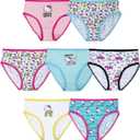 Hello Kitty Girls' 100% Combed Cotton Underwear in Sizes 2/3t, 4t, 4, 6 and 8