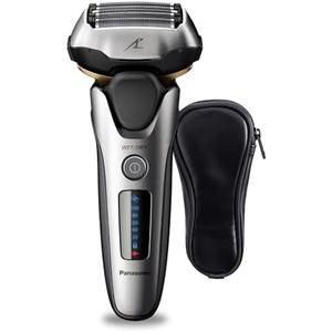 Panasonic ARC5 Electric Razor for Men with Pop-up Trimmer, Wet Dry 5-Blade Electric Shaver with Intelligent Shave Sensor and 16D Flexible Pivoting Head - ES-ALV6HS (Silver) Panasonic ARC5 Electric Razor for Men with Pop-up Trimmer, Wet Dry 5-Blade Electric Shaver with Intelligent Shave Sensor and 16D Flexible Pivoting Head - ES-ALV6HS (Silver)