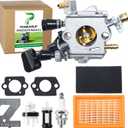 BR430 Carburetor Kit Replaces ZAMA C1Q-S210, C1Q-S210B, C1Q-S209C, 4244 120 0611, 4244 120 0606 for Stihl BR350, BR430, BR450, SR450, BR 350, BR 430, BR 450, SR 430, SR 450 Backpack Blowers