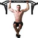 Wall Mount Pull Up Bar Wall Mounted Body Press Pull Up Bar Gym Chin-Up for Upper Body Workout