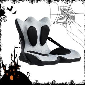 Ergonomic Back and Seat Cushions, Lumbar Support with Detachable Cover, for Back Posture and Pain Relief, Home Office Chair Alien