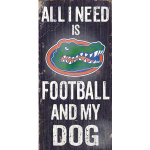 Fan Creations C0640 University of Florida Football and My Dog Sign