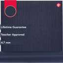 Manduka PROlite Yoga Mat - 4.7mm | Lifetime Durability | Hygienic Construction | Teacher Approved (71" x 24", Midnight Blue)