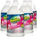 OdoBan Pet Solutions No Rinse Neutral pH Floor Cleaner Concentrate, Made in the USA, Splash O' Citrus Scent, 4 Gallons