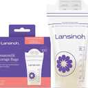Lansinoh Breastmilk Storage Bags, 6 Ounce, 100 Count
Baby Essentials, Leak-Proof, Fast Freeze & Thaw Breast Milk Bags for Baby Bottle Feeding, Strength & Stretch