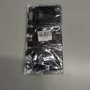 2 x BIAJIYA Card Holder for Back of Phone, Pouch Silicone Wallet Sleeve Pocket Stick-on ID Credit Card for All Smartphones (Black*5)