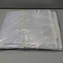 Dudaacvt 7x5FT White Winter Forest Scene Photography Backdrop Wonderland Snowflake Landscape Background for Christmas Xmax Family Holiday Party Decorations Supplies Banner