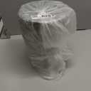 mDesign Stainless Steel Round Metal Trash Can, Small 2.8 Gallon Wastebasket, Garbage Basket Bin for Bathroom, Bedroom, Kitchen, or Home Office, Holds Waste and Recycle, Mirri Collection, Soft Brass