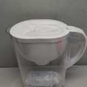 Brita Large Water Filter Pitcher for Tap and Drinking Water, Includes 1 Standard Filter, BPA-Free, Lasts Two Months, 10-Cup Capacity, Bright White