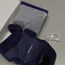 KingPavonini Cordless Knee Massager for Pain Relief, Newly 4 Motors Vibration, 5 Heat Levels, 6 Massage Modes, Knee Heating Pad for Knee Pain, Heated Knee Massager Brace, Gifts for Mom Dad (Blue 2.0)