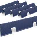 15.3" Flavorizer Bars for Weber Spirit 300 and GS4 Spirit II 300 Series E310 E320 E330 S310 S320 S330 with Front Control Knobs, Porcelain Steel Grill Heat Plates Replacement for 7636, 5 Pack