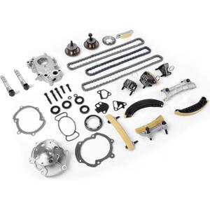 Timing Chain Kit with Water Pump & Oil Pump for 2007-2017 Chevy Camaro Colorado for GMC Acadia for Cadillac CTS for Buick Enclave 3.0L 3.6L V6 Complete Engine Timing Set OE Replacement