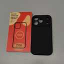 Vooii Magnetic for iPhone 17 Pro Case, Compatible with Magsafe (Premium Liquid Silicone) (Integrated Camera Control Button) Full Body Protective Anti-Scratch Microfiber Lining 6.3", Black