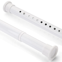 Heavy-duty Tension Curtain Rod, 28-43 Inch,Spring Closet Rod, for Windows or Shower, Easy to Install, No Drilling, No Rust, for Bathroom, Rod Diameter 1.26 Inches